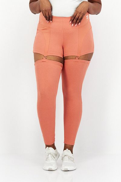adidas Women Plus Size Running Leggings, Brown