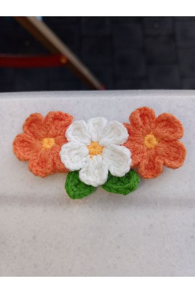 Jolly accesory Buckle Colored Knitted Snap Set for Mother and Child