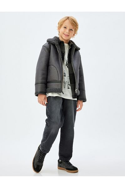 Koton Cotton Jeans - Pockets and Elastic Waist