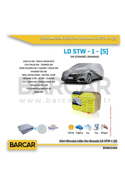 Leader Four Seasons Luxury Car Tarpaulin Ld Stw-1 (S)