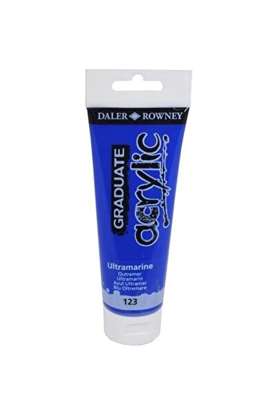 Daler Rowney Rowney Graduate Akrilik Boya 120ml Ultramarine (123)