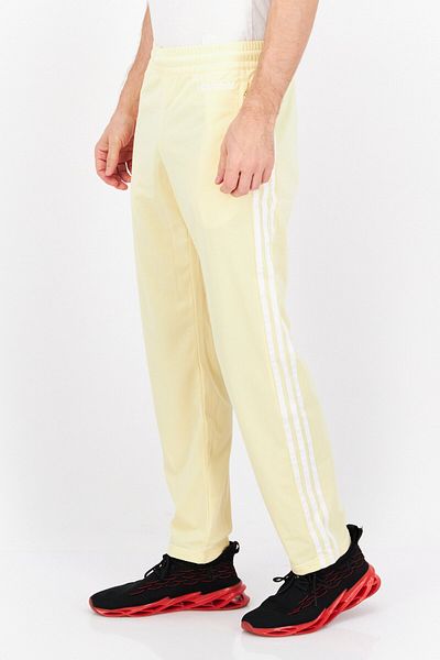 adidas Men Sportswear Fit Embroidered Logo Outdoor Track Pants, Yellow