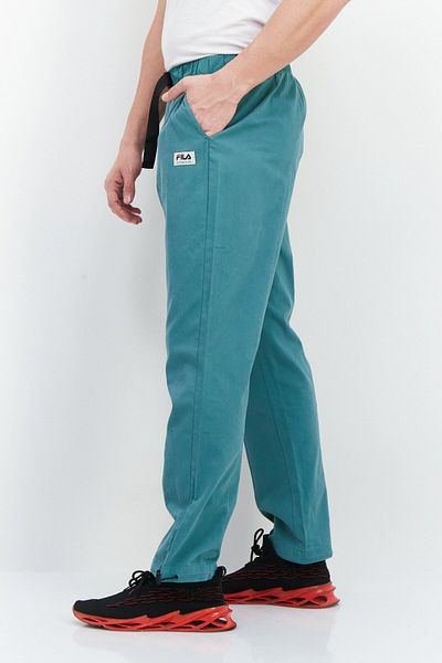 Fila Men Sportswear Fit Tantow Outdoor Track Pants, Green