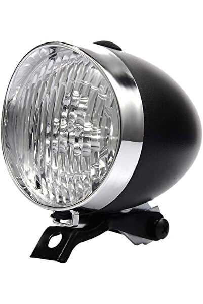 Forte Gt 2525 Bicycle Front Rear Retro Light 360° Rotatable High Power Headlight with 4xAAA Batteries