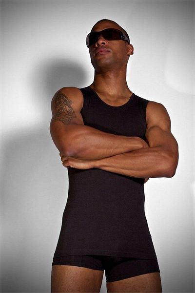 Home Defnada Doreanse Thick Strap Men's Undershirt 2205