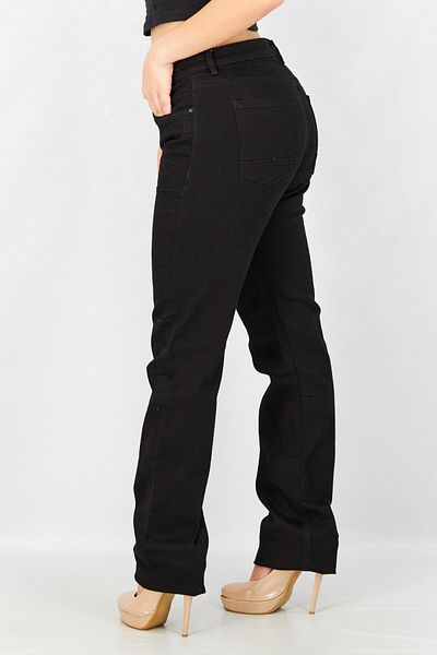 Esprit Women Straight Fit Solid Stretchable Jeans, Black
