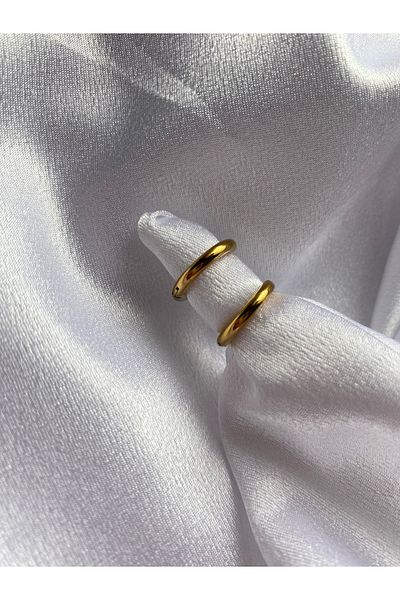 Koko Two Color Tiny Hoop Earrings