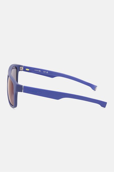 Lacoste Men L817s Square Glasses, Matte Blue