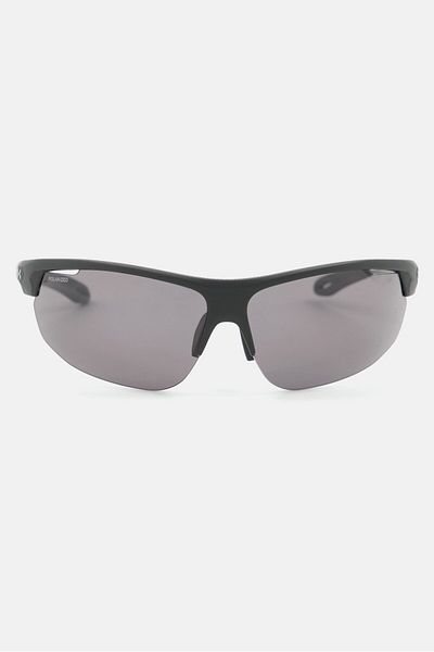 Under Armour نظارة شمسية رياضية للرجال Ua 0002/g/s، باللون الأسود
