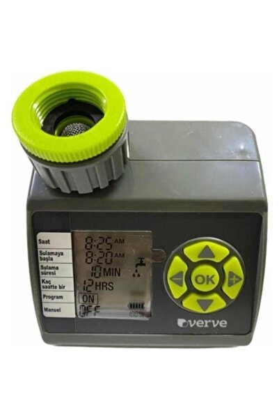 Verve Elektronik Sulama Zamanlayıcısı -daily Watering Timer 1/2 "ve 3/4"
