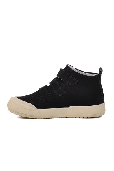 WALKWAY Black Unisex Velcro Kids Sneaker Rocky 34-P