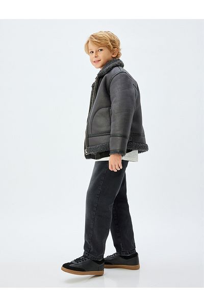 Koton Cotton Jeans - Pockets and Elastic Waist