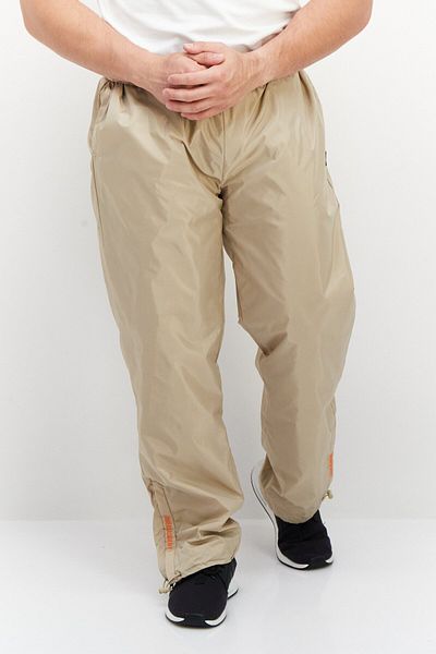 Fila Men Sportswear Fit Brand Logo Training Track Pants, Beige