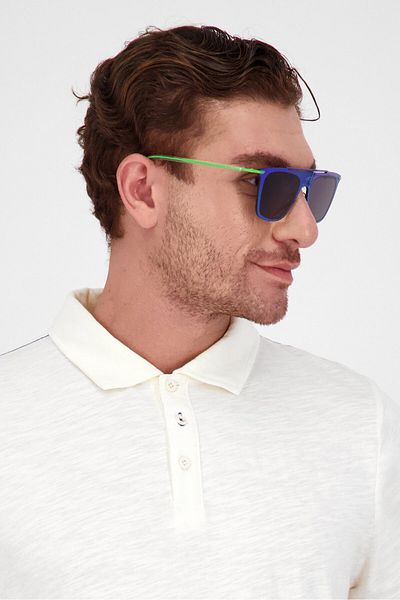 Police Men Spl581520vaf Square Sunglasses, Black