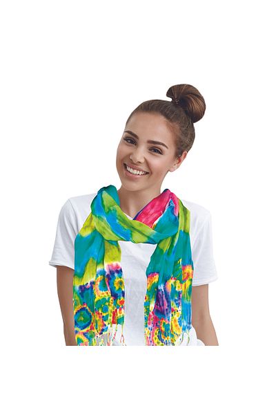 TTC Tie-Dye Fashion Time - Cool Scarf