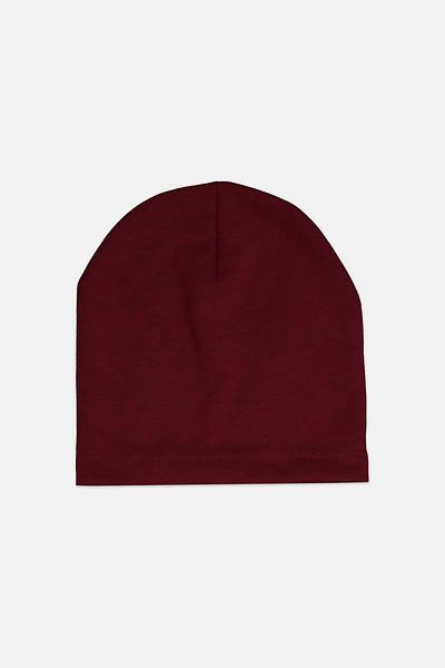 Tchibo Women Solid Sweat Hat, Maroon