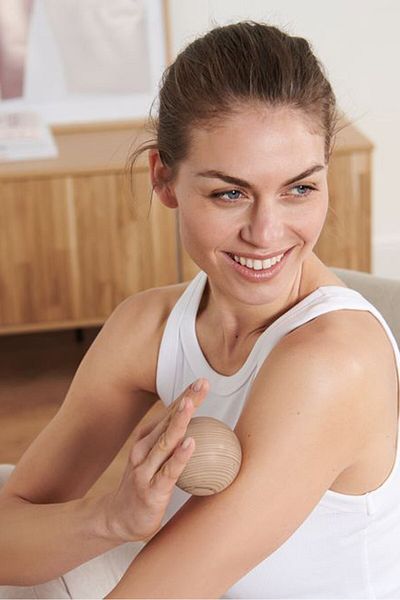 Tchibo 2 Pcs Wooden Fascial Massage