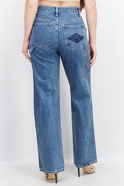 Esprit Women Regular Fit Washed Denim Jeans, Blue