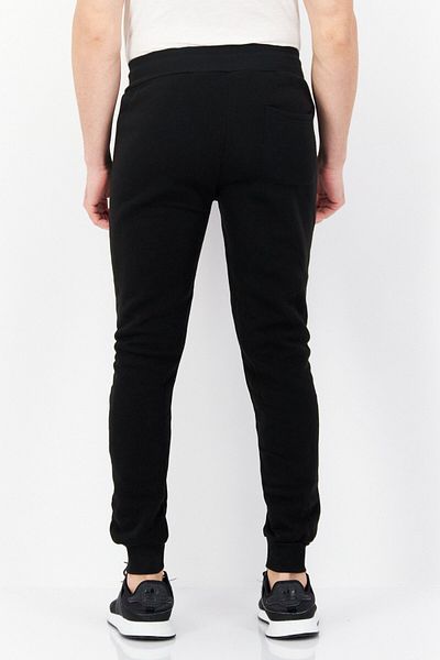 JGX Men Sportswear Fit 2 Piece Drawstring Training Sweatpants, Black