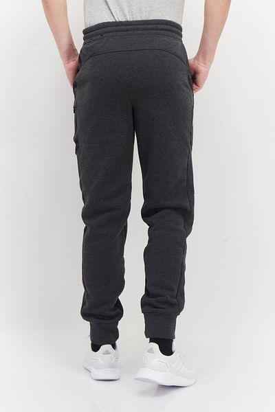 RBX Men Sportswear Fit Training Jogger Pants, Heather Charcoal
