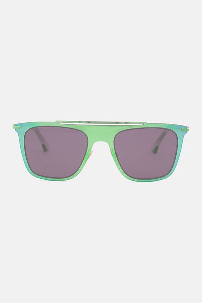 Police Men Spl581520vaf Square Sunglasses, Black