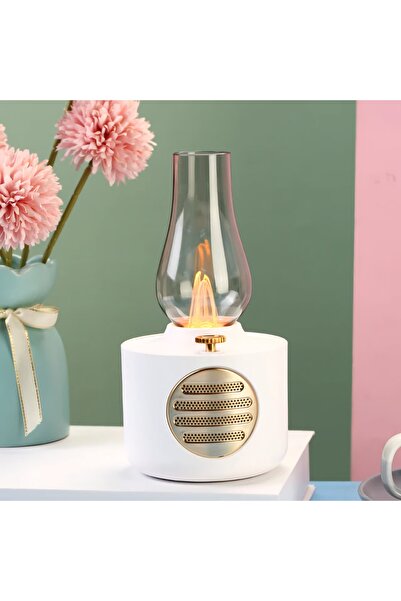 beemen Nostaljik Retro Elektronik Gaz Lambası Ve Bluetooth Destekli Hoparlör ...