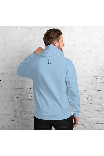Moda Glo Hanorac unisex cu glugă cu imprimeu Vegata