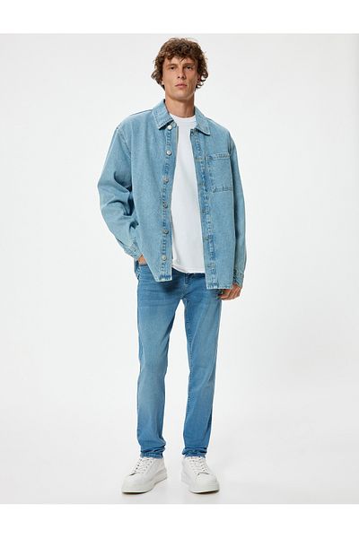 Koton Τζιν με κανονική μέση Skinny Fit - Michael Jean