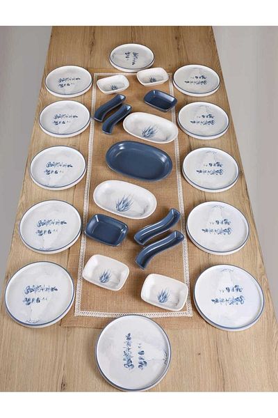Keramika 12 Person Set Breakfast - 25 Pieces