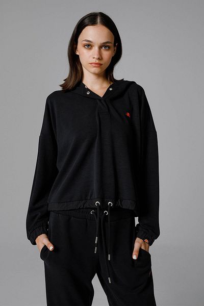 Ellesse Дамски суитшърт с качулка EF209-BK