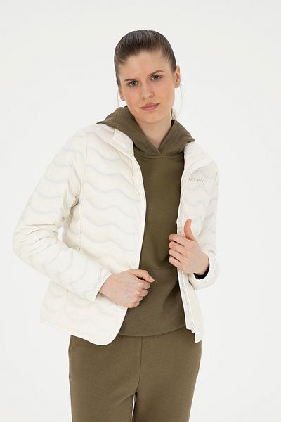 U.S. Polo Assn. Women's Ecru Coat 50280835 -Vr019