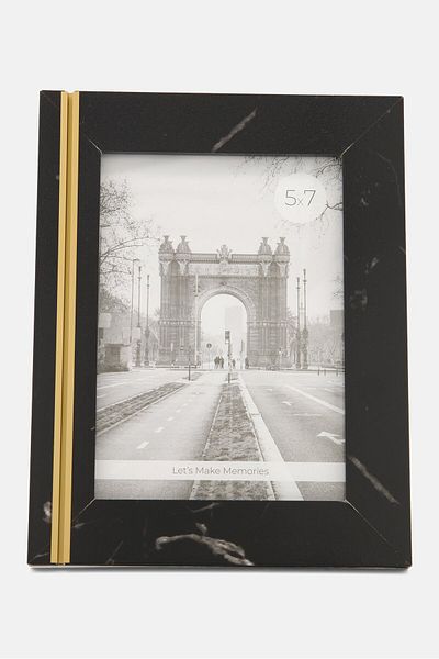 Enchante Accessories Lets Make Memories Picture Frames, Black Combo