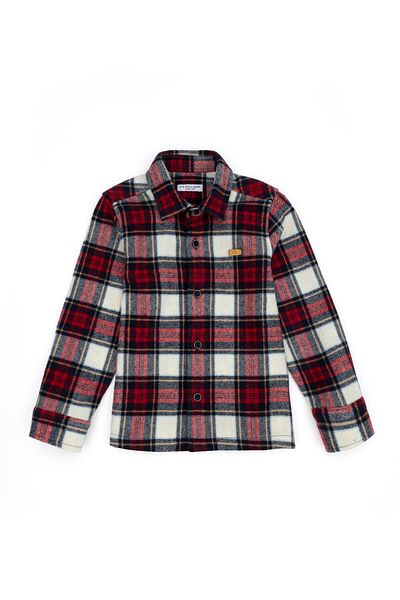 U.S. Polo Assn. Boy's Navy Blue Long Sleeve Shirt 50280351 -Vr033