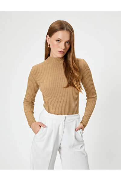 Koton Dik Yaka Kazak Uzun Kollu Kaşkorse