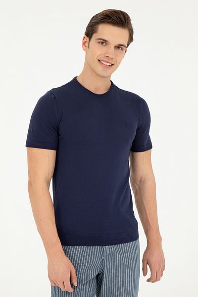 U.S. Polo Assn. Мъжки тъмносин пуловер 50280428-VR033