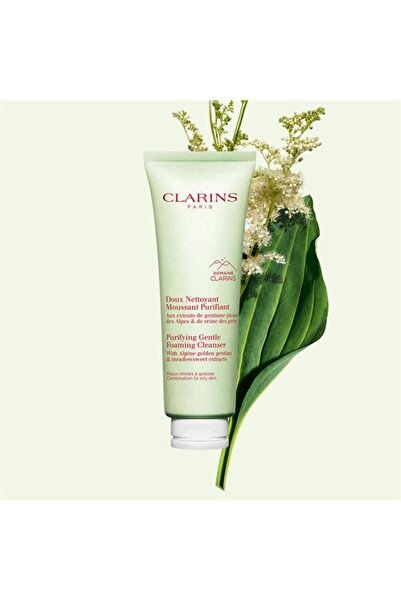 Clarins PURIFYING GENTLE FOAMING CLEANSER 125 ml - Normalden Kuruya Dönük Cil...