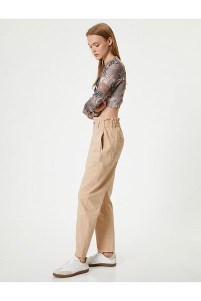 Koton Džíny s vysokým pasem Baggy Cotton - Baggy Jeans