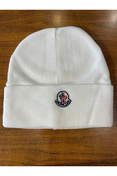 hamze Moncler Embroidery Unisex Acrylic Winter Beanie