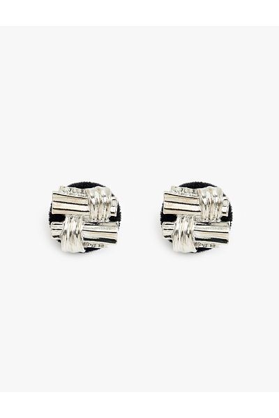 Koton Plush Detailed Abstract Earrings