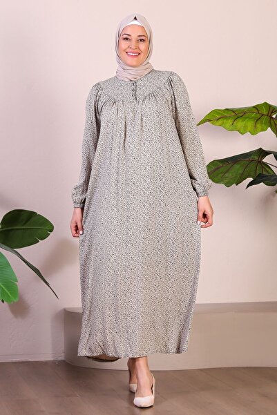 Ferace Γυναικείο Μακρύ Μεγάλο Μέγεθος Μητέρα Φόρεμα Καλοκαιρινό Ρούχα Τεσετουρ