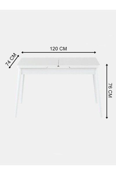 dekorazi Mana Açılır Masa 75x120 Cm