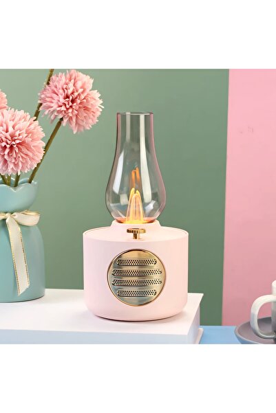 beemen Nostaljik Retro Elektronik Gaz Lambası Ve Bluetooth Destekli Hoparlör ...