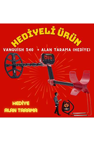 minelab Vanquish 540 Dedektör Zemin Tarama Dedektörü
