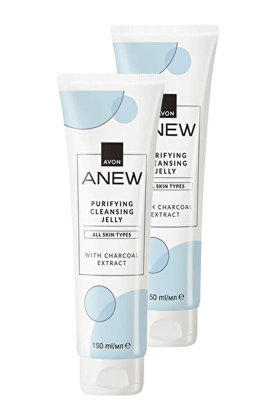 AVON Anew Purifying Cleansing Jelly Kömür Özlü Arındırıcı Temizleyici Jel 150...
