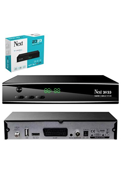 EGB NEXT 2023 UYDU Kasalı Uydu Alıcı Dijital Full Hd + Scart Wifi Youtube Des...