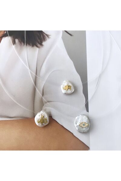 t b takını bul BAROK İNCİSİ HAYALET KOLYE