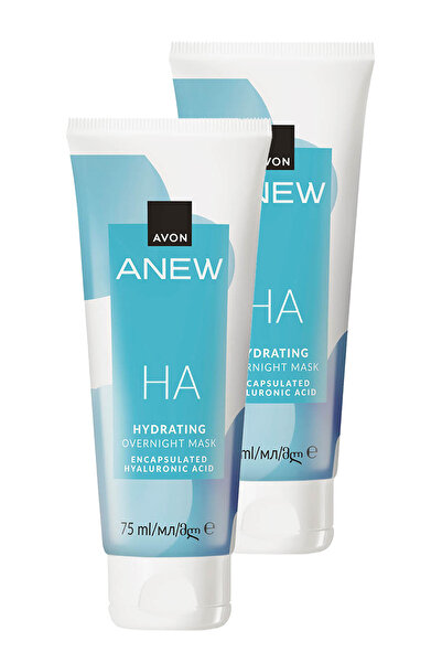 AVON Anew Hyalüronik Asit İçeren Gece Maskesi 75 Ml. İkili Set