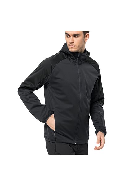 Jack Wolfskin Feldberg Hoody Ανδρικό Γκρι Softshell 1306922-6350