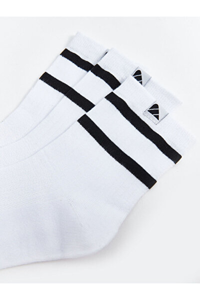 LC Waikiki New Season Striped Men's Socks 3-Piece Set