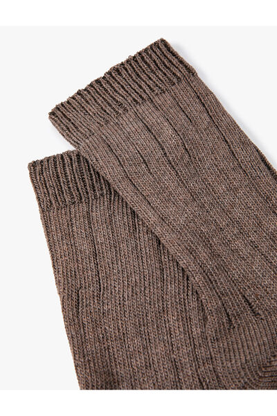 Koton Чорапи с гнездо с дебела текстура
